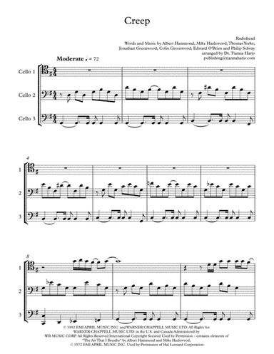 Creep (arr. Dr. Tianna Heppner)