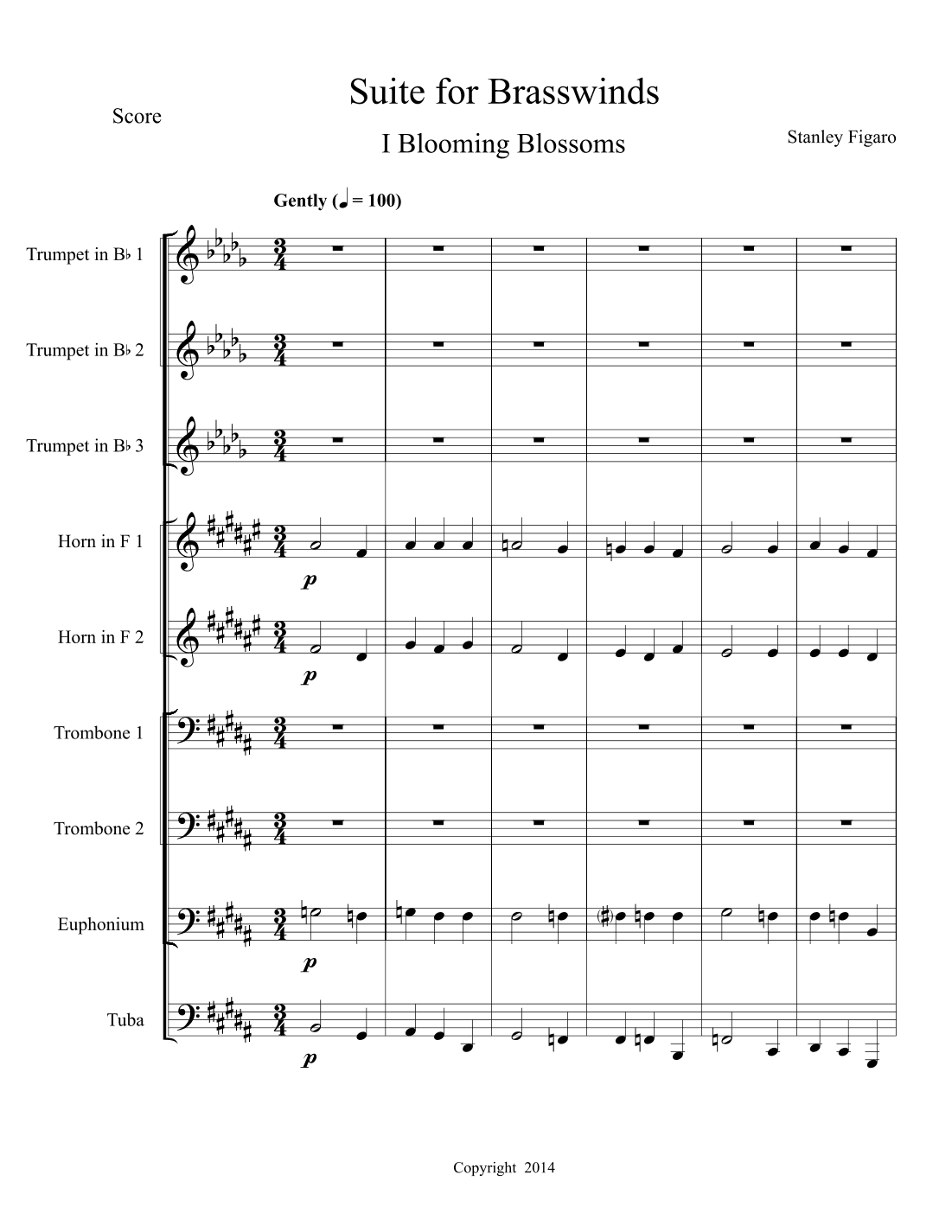 Suite for Brasswinds