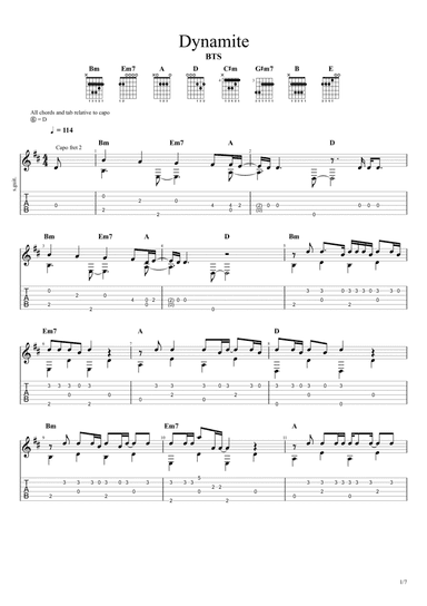 Dynamite (arr. Chris Richter)