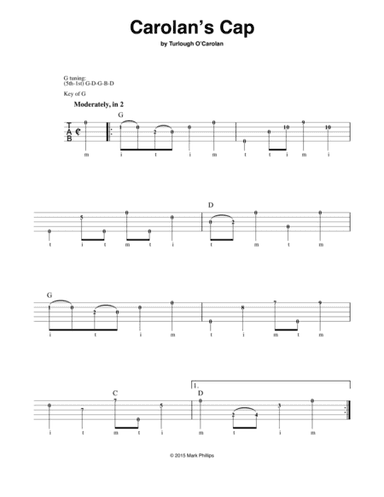 Carolan’s Cap (arr. Mark Phillips)