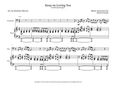 Keep On Loving You (arr. Dominic Meccia)