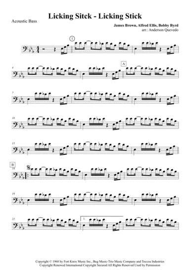 Licking Stick - Licking Stick (arr. Anderson Quevedo)