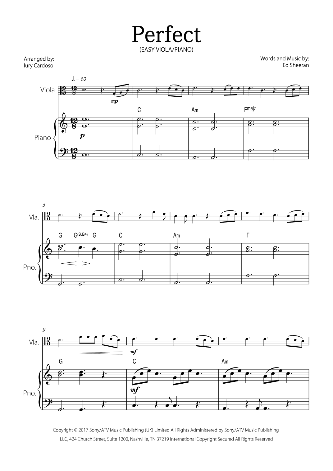 Perfect (arr. Iury Cardoso)