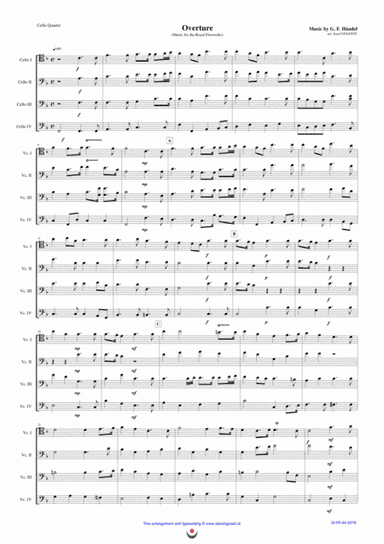 Overture (Music for the Royal Fireworks) (arr. Josef STASTNY)