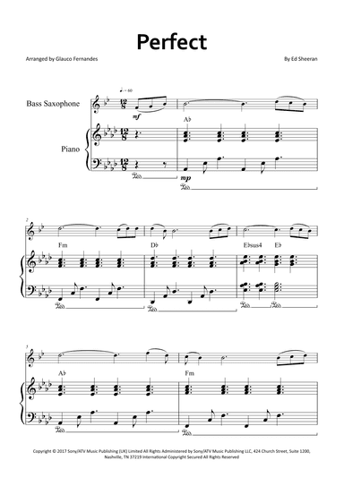 Perfect (arr. Glauco Fernandes)