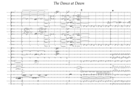 The Dance at Dawn (Full Score)