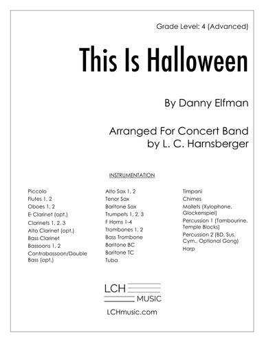 This Is Halloween (arr. L. C. Harnsberger)