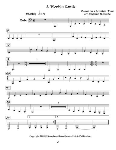 Legends & Tales of the Renaissance (of loss) - 3. Roslyn Castle (Tuba) (arr. R.R.Cardo)