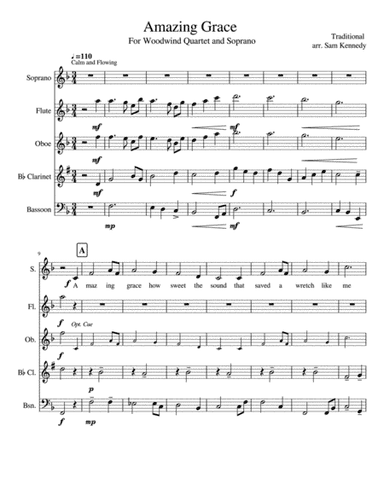 Amazing Grace (arr. Sam K.)