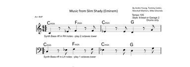 The Real Slim Shady (arr. RHP)