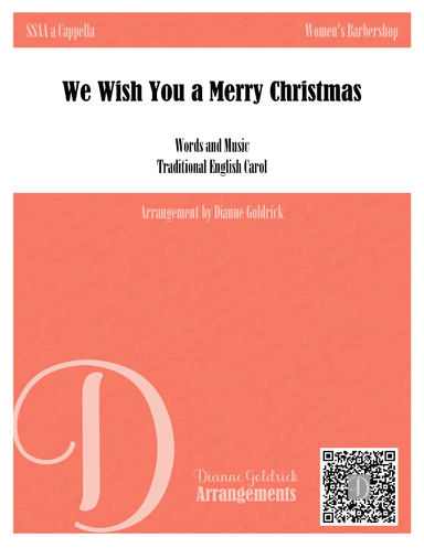 We Wish You a Merry Christmas (arr. Dianne Goldrick)