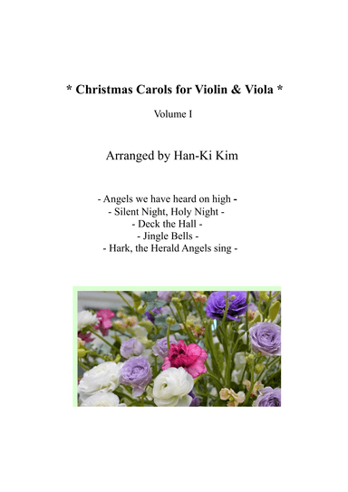 Christmas Carols for Violin and Viola Vol.I (arr. Han-Ki Kim)
