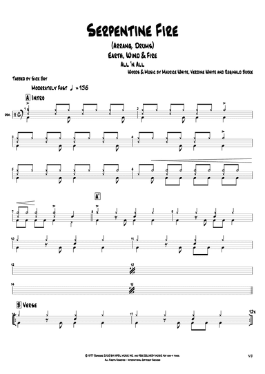 Serpentine Fire (arr. Sick Boy)