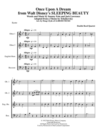 Once Upon A Dream (arr. Doug Clyde)
