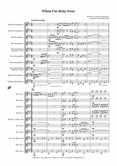 When I'm Sixty-four (arr. Kayleigh Huelin)