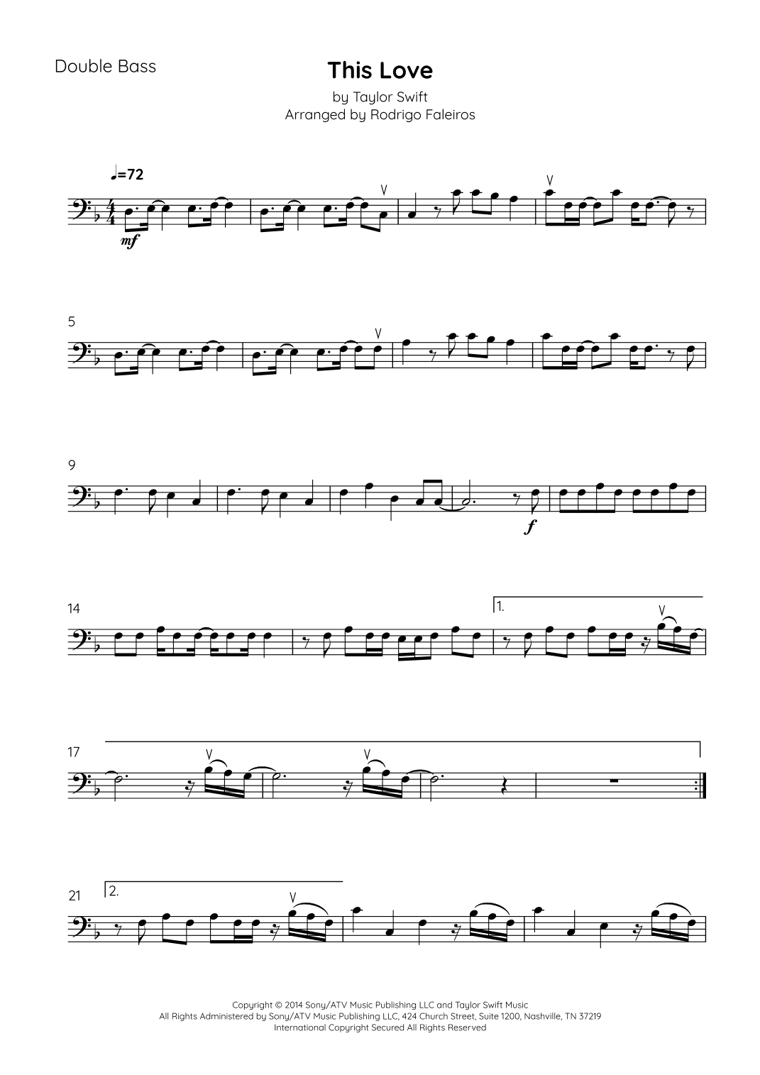 This Love (arr. Rodrigo Faleiros)