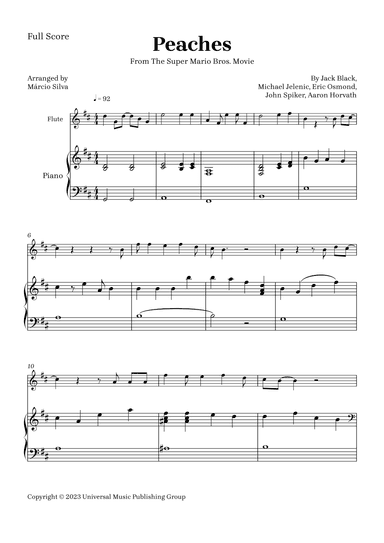 Peaches (arr. Márcio Silva)