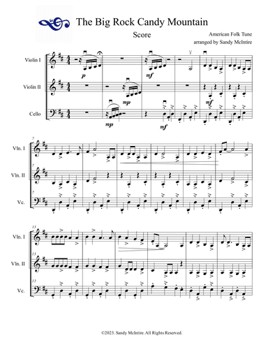 The Big Rock Candy Mountain (arr. Sandy McIntire)