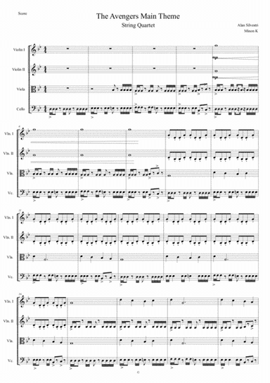 Avenger Theme (arr. Minon K)