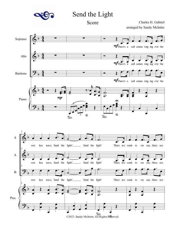 Send the Light (arr. Sandy McIntire)