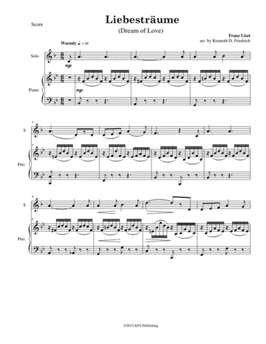 Liebestraume (arr. Kenneth D. Friedrich)