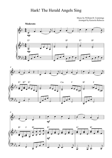 Hark! The Herald Angels Sing (arr. Kaiserin Rebecca)