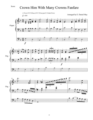 Crown Him With Many Crowns Fanfare (arr. E. Daniel May)