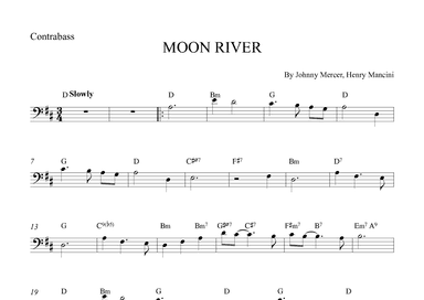 Moon River (arr. Alex Nunes Rodriguez)