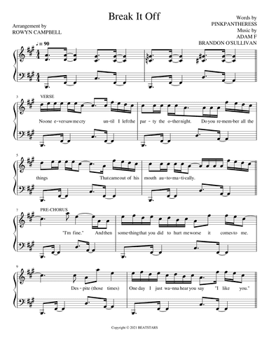 Break It Off (arr. Rowyn Campbell)