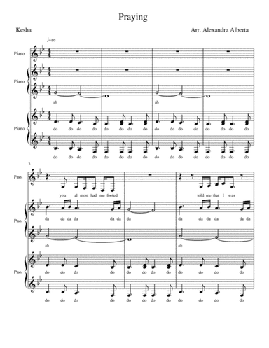 Praying (arr. Alexandra Alberta)