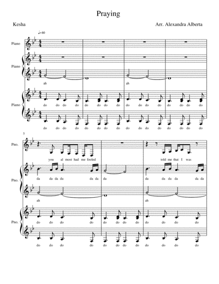 Praying (arr. Alexandra Alberta)