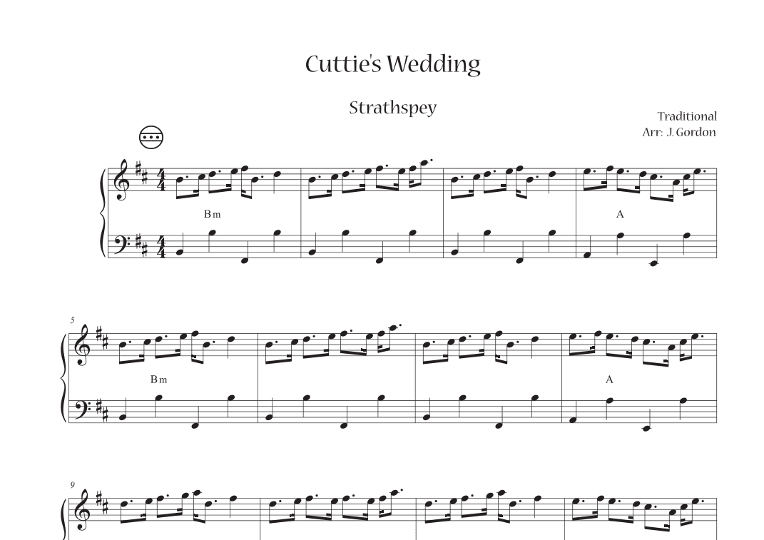 Cuttie's Wedding (arr. Julia Gordon)