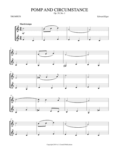 Pomp and Circumstance (arr. Mark Phillips)