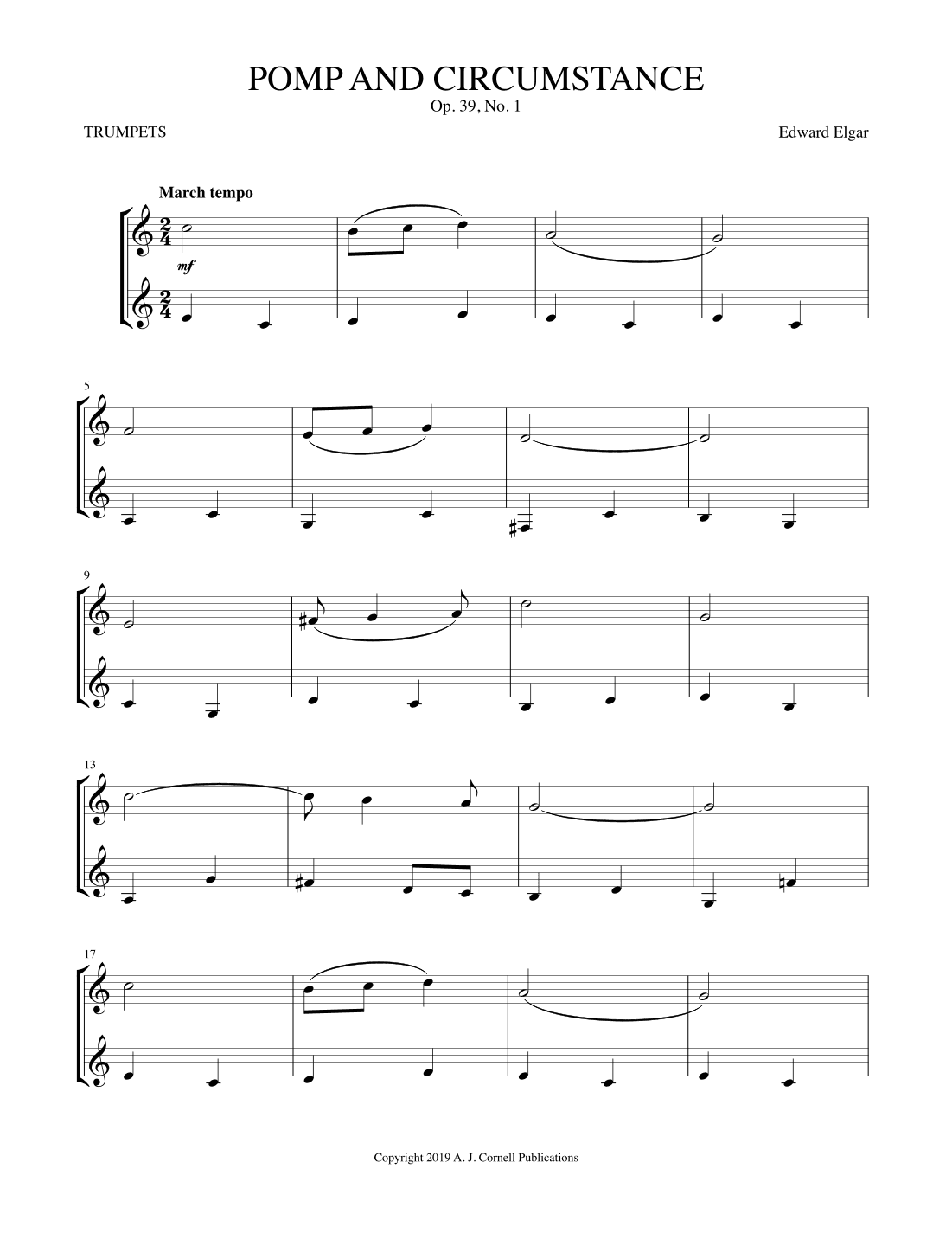 Pomp and Circumstance (arr. Mark Phillips)