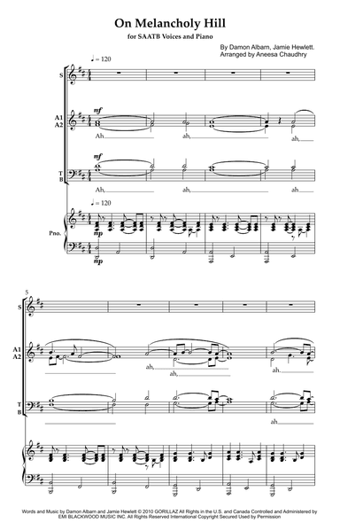 On Melancholy Hill (arr. Aneesa Chaudhry)