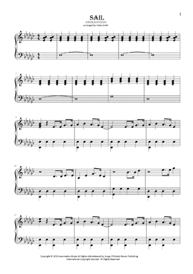 Sail (arr. Yukie Smith)