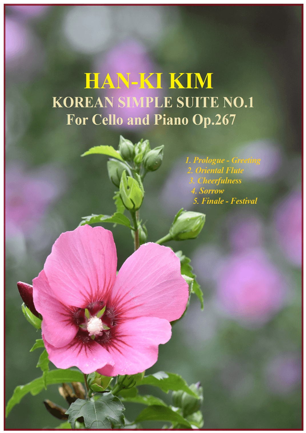 Korean Simple Suite No.1 (For Cello and Piano)