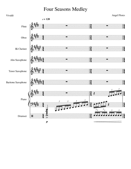 Four Seasons Medley (arr. Angel Flores)