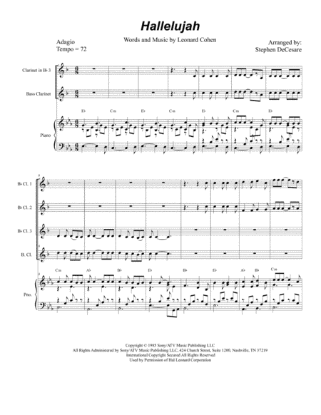 Hallelujah (arr. Stephen DeCesare)
