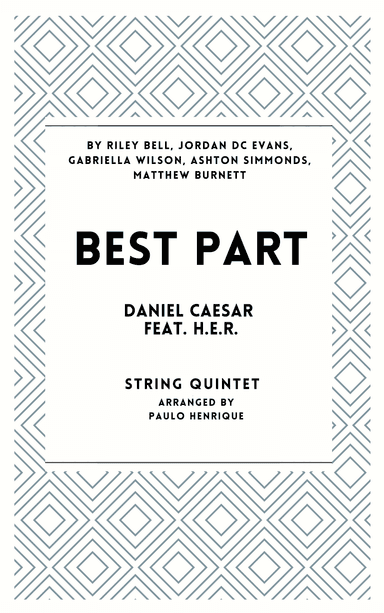 Best Part (arr. Paulo Henrique)