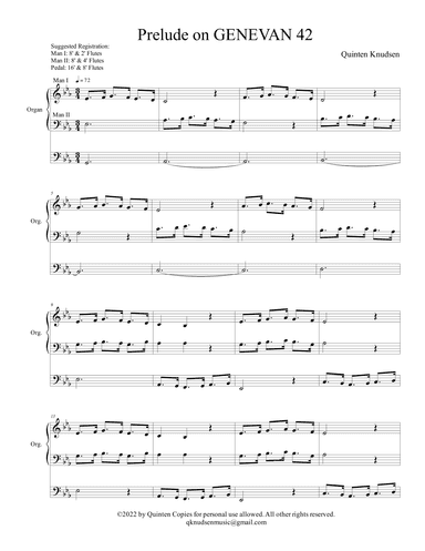 Prelude on GENEVAN 42