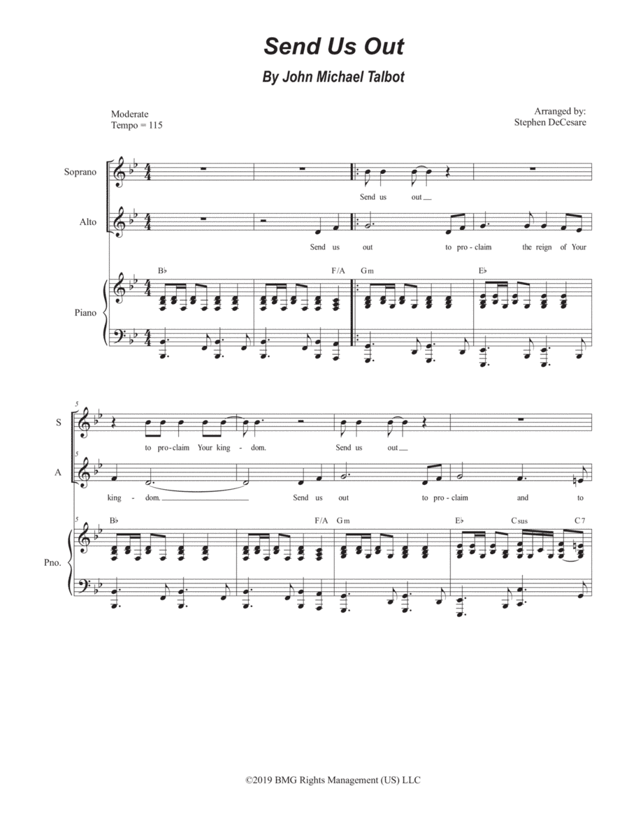 Send Us Out (arr. Stephen DeCesare)