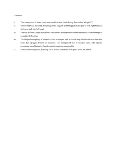 Sonata for Violin Solo No. 1, Movement 2 Fugato by Eugène Ysaÿe / Transcription for Piano (arr. Yu Katahira)
