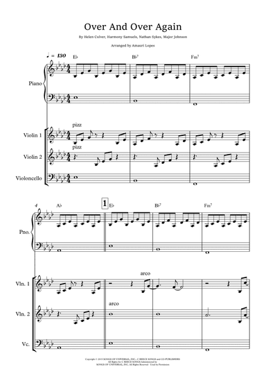 Over And Over Again (arr. Amauri Lopes)