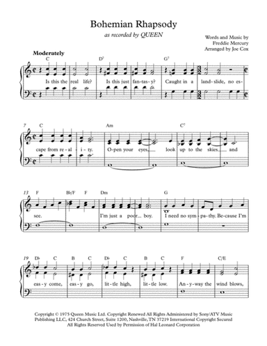 Bohemian Rhapsody (arr. Joe Cox)