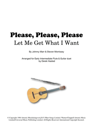 Please, Please, Please, Let Me Get What I Want (arr. Derek Hasted)