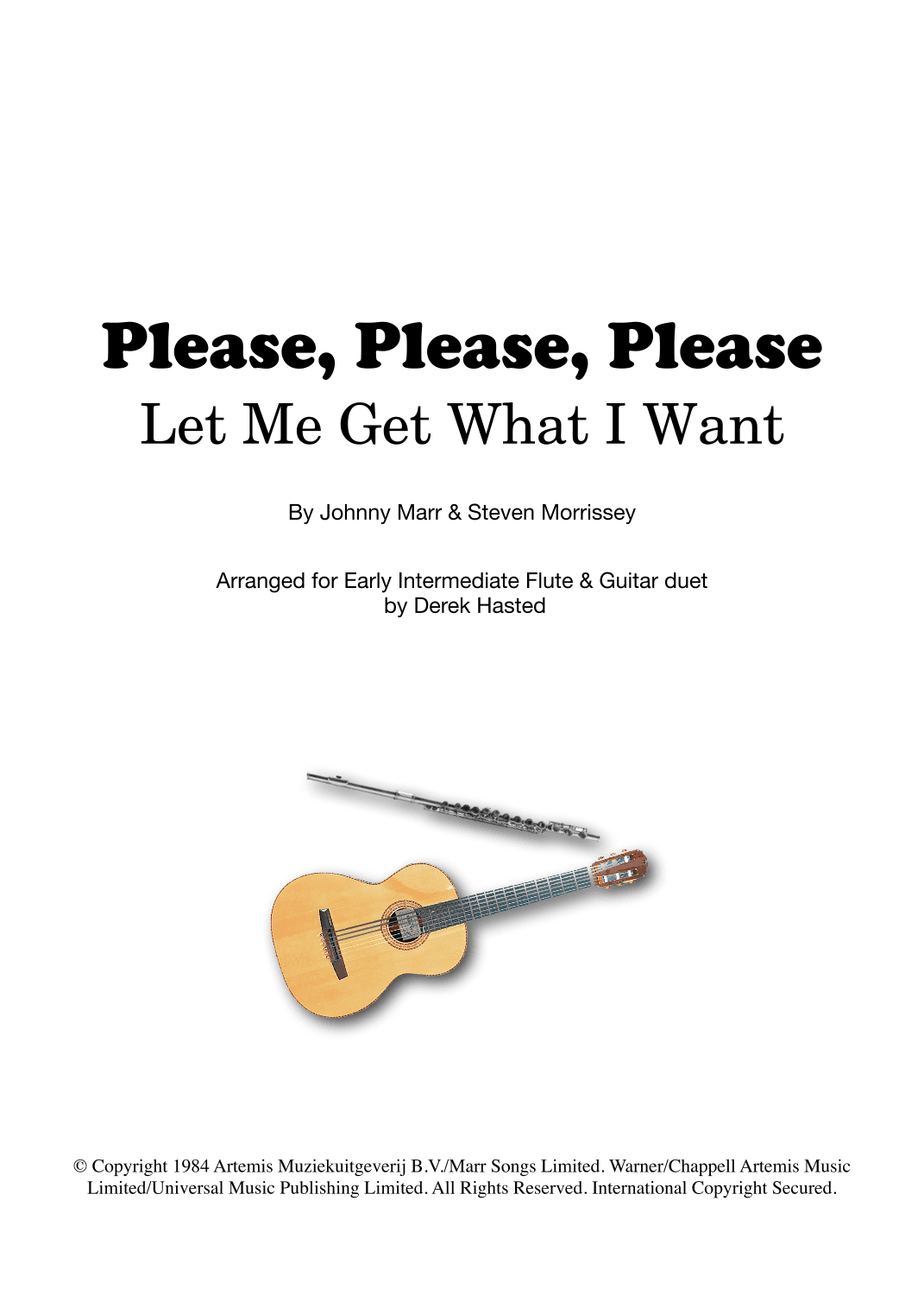 Please, Please, Please, Let Me Get What I Want (arr. Derek Hasted)