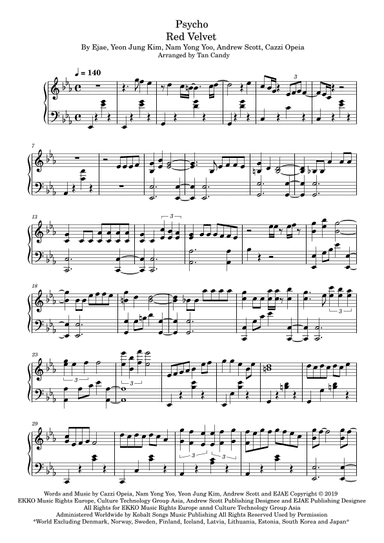 Psycho (arr. Tan Candy)
