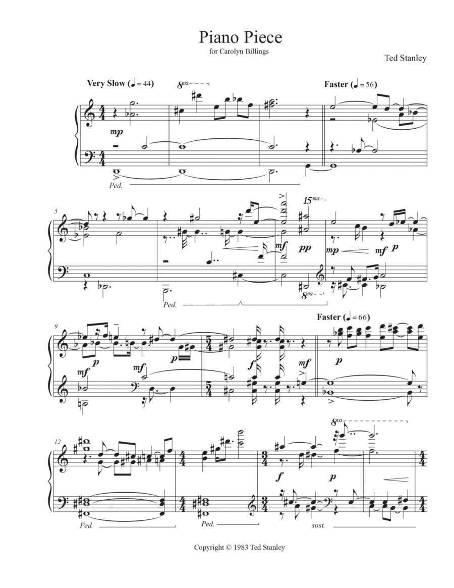 Piano Piece