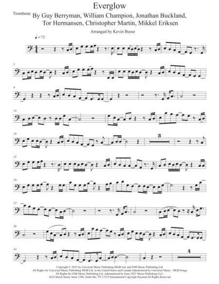 Everglow (arr. Kevin Busse)
